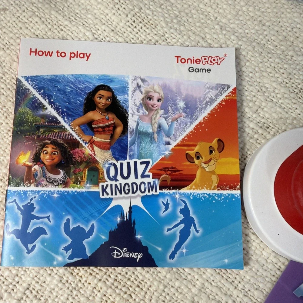 ToniePlay Complete Set Tonies Disney Quiz Kingdom Game and Controller